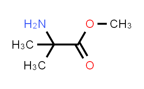 CAS No. 13257-67-5, Alanine, 2-methyl-, methyl ester