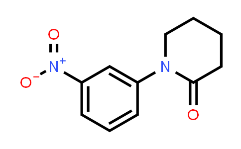CAS No. 132573-13-8, 1-(3-Nitrophenyl)piperidin-2-one