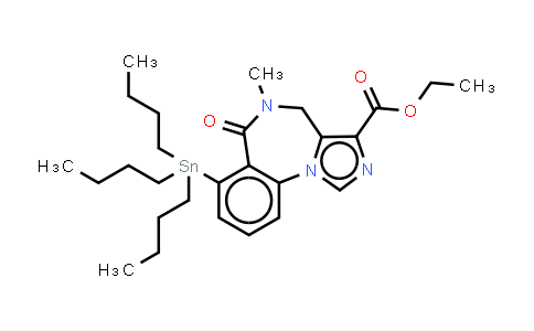 CAS No. 132615-56-6, Tributylstannyl-iomazenil