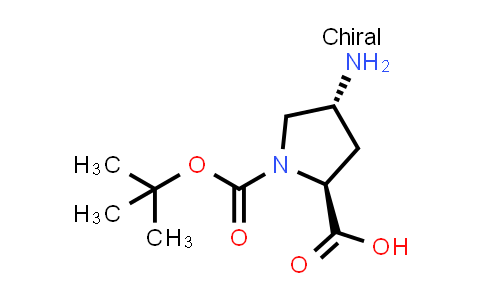CAS No. 132622-69-6, (2S,4R)-4-Amino-1-(tert-butoxycarbonyl)pyrrolidine-2-carboxylic acid