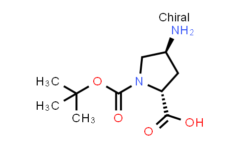 CAS No. 132622-78-7, (2R,4S)-4-Amino-1-(tert-butoxycarbonyl)pyrrolidine-2-carboxylic acid