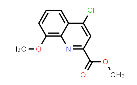 CAS No. 132634-27-6, Methyl 4-chloro-8-methoxyquinoline-2-carboxylate