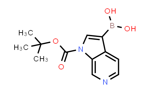 MC517837 | 1326715-94-9 | {1-[(tert-Butoxy)carbonyl]-1H-pyrrolo[2,3-c]pyridin-3-yl}boronic acid