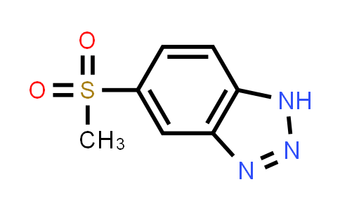 CAS No. 132683-67-1, 5-(Methylsulfonyl)benzotriazole