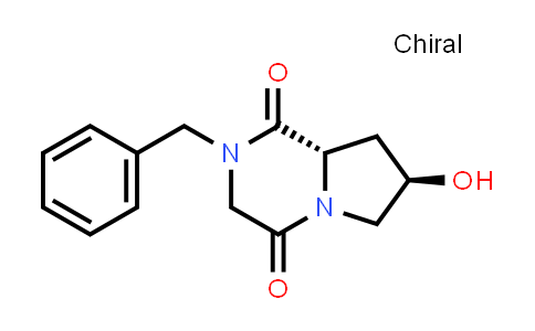 CAS No. 132714-97-7, (7R,8aS)-2-Benzyl-7-hydroxyhexahydropyrrolo[1,2-a]pyrazine-1,4-dione