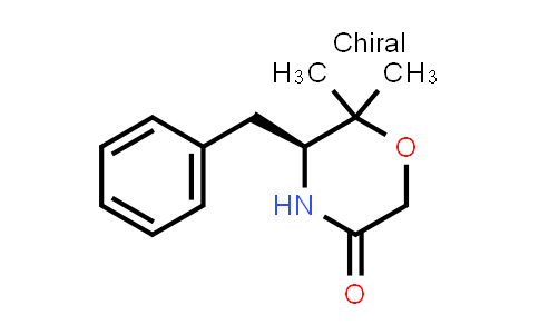 CAS No. 1327274-34-9, (5S)-6,6-Dimethyl-5-(phenylmethyl)-3-morpholinone