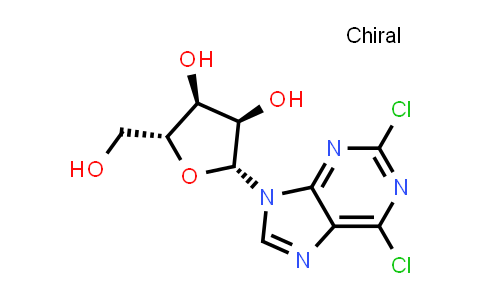 CAS No. 13276-52-3, (2R,3R,4S,5R)-2-(2,6-Dichloro-9H-purin-9-yl)-5-(hydroxymethyl)tetrahydrofuran-3,4-diol