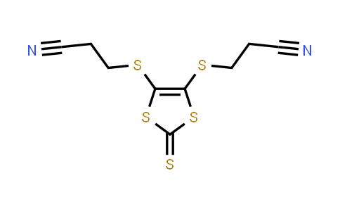 CAS No. 132765-35-6, 4,5-Bis(2-cyanoethylthio)-1,3-dithiole-2-thione
