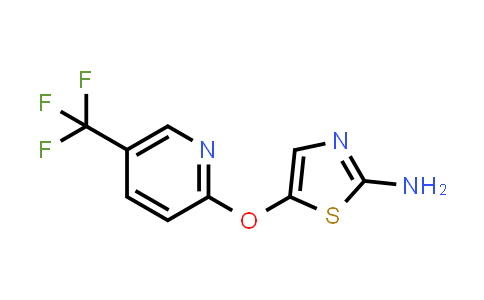 1328998-37-3 | 5-((5-(Trifluoromethyl)pyridin-2-yl)oxy)thiazol-2-amine