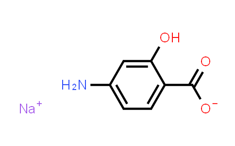 CAS No. 133-10-8, p-Aminosalicylic acid sodium salt