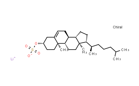 CAS No. 133058-04-5, Cholesterol sulfate lithium salt