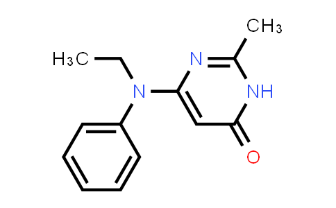 CAS No. 133062-55-2, 6-(Ethyl(phenyl)amino)-2-methylpyrimidin-4(3H)-one