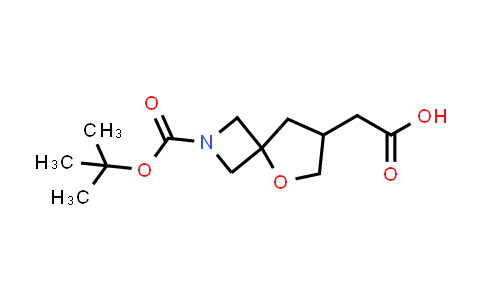 CAS No. 1330763-34-2, 2-(2-(tert-Butoxycarbonyl)-5-oxa-2-azaspiro[3.4]octan-7-yl)acetic acid