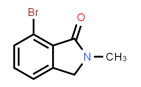 CAS No. 1330763-93-3, 7-Bromo-2-methylisoindolin-1-one