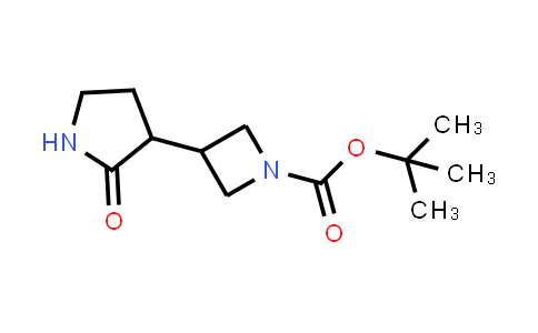CAS No. 1330765-33-7, tert-Butyl 3-(2-oxopyrrolidin-3-yl)azetidine-1-carboxylate