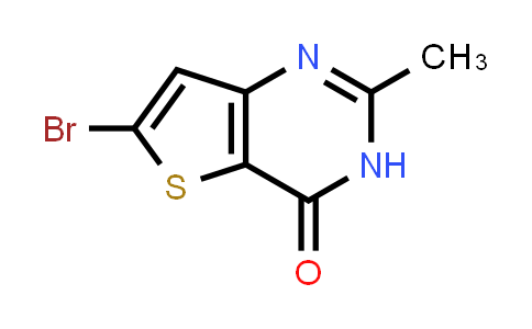 CAS No. 1330784-91-2, 6-Bromo-2-methylthieno[3,2-d]pyrimidin-4(3H)-one