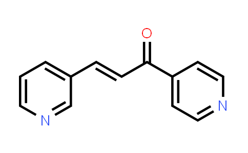 CAS No. 13309-08-5, 3-(3-Pyridinyl)-1-(4-pyridinyl)-2-propen-1-one