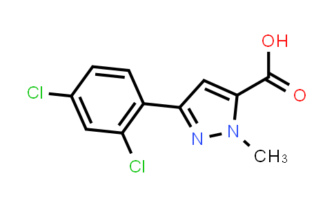 CAS No. 133113-04-9, 3-(2,4-Dichlorophenyl)-1-methyl-1H-pyrazole-5-carboxylic acid
