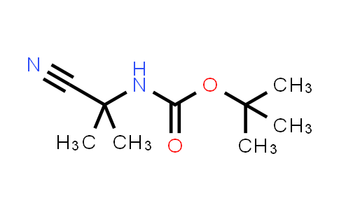 CAS No. 133117-97-2, tert-Butyl (2-cyanopropan-2-yl)carbamate