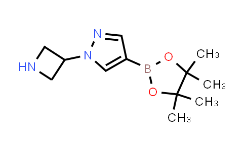 CAS No. 1331786-41-4, 1-(Azetidin-3-yl)-4-(4,4,5,5-tetramethyl-1,3,2-dioxaborolan-2-yl)-1H-pyrazole