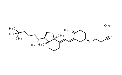CAS No. 133191-10-3, 3-O-(2-Cyanoethyl)-25-hydroxyvitamin D3