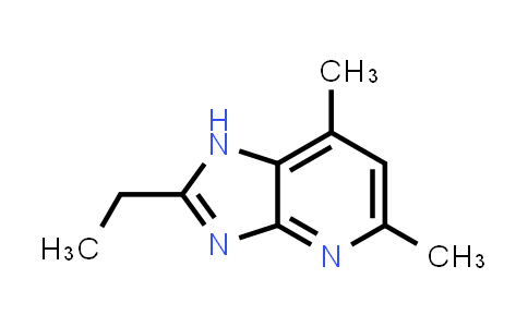 CAS No. 133240-06-9, 2-Ethyl-5,7-dimethyl-1H-imidazo[4,5-b]pyridine