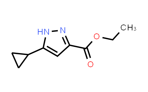 CAS No. 133261-06-0, Ethyl 5-cyclopropyl-1H-pyrazole-3-carboxylate
