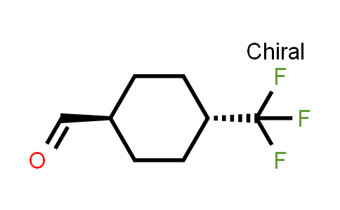 CAS No. 133261-34-4, trans-4-(Trifluoromethyl)cyclohexane-1-carbaldehyde