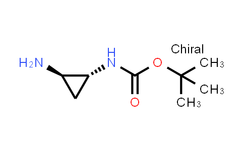 CAS No. 1332761-28-0, tert-Butyl N-[(1R,2R)-2-aminocyclopropyl]carbamate