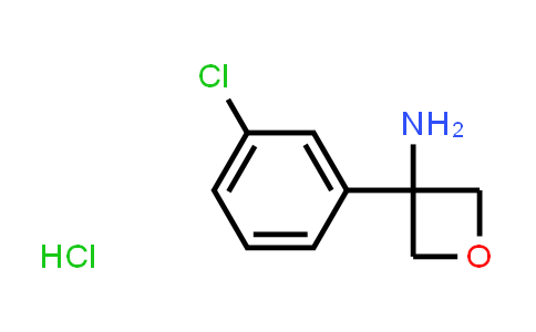 CAS No. 1332765-66-8, 3-(3-Chlorophenyl)oxetan-3-amine hydrochloride