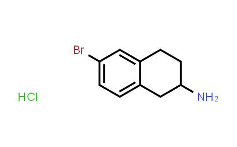 CAS No. 133277-08-4, 6-Bromo-1,2,3,4-tetrahydronaphthalen-2-amine monohydrochloride
