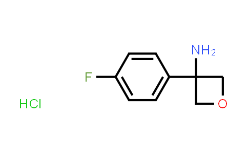 CAS No. 1332839-79-8, 3-(4-Fluorophenyl)oxetan-3-amine hydrochloride