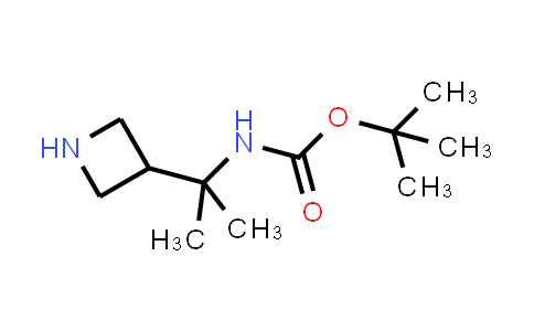 CAS No. 1333210-41-5, tert-Butyl N-[2-(azetidin-3-yl)propan-2-yl]carbamate
