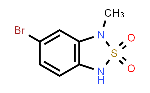 CAS No. 1333262-65-9, 6-Bromo-1-methyl-1,3-dihydrobenzo[c][1,2,5]thiadiazole 2,2-dioxide
