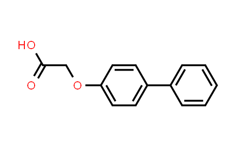 CAS No. 13333-86-3, (Biphenyl-4-yloxy)acetic acid