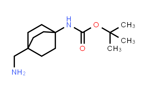 CAS No. 1333384-46-5, tert-Butyl (4-(aminomethyl)bicyclo[2.2.2]octan-1-yl)carbamate