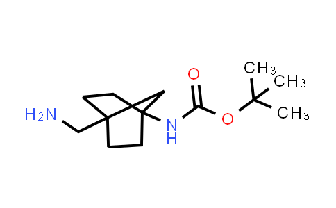CAS No. 1333384-66-9, tert-Butyl (4-(aminomethyl)bicyclo[2.2.1]heptan-1-yl)carbamate