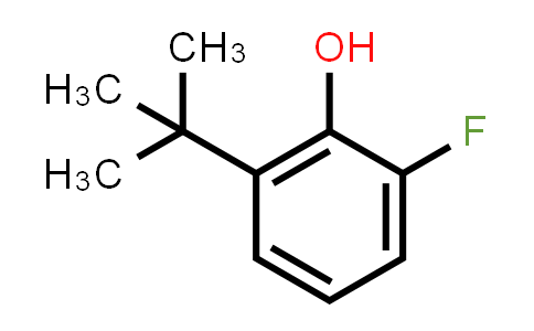 CAS No. 133342-43-5, 2-(tert-Butyl)-6-fluorophenol