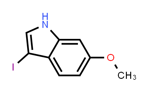 CAS No. 1333469-84-3, 3-Iodo-6-methoxy-1H-indole