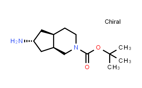 CAS No. 1333493-10-9, tert-Butyl (4aR,6R,7aS)-rel-6-amino-octahydro-1H-cyclopenta[c]pyridine-2-carboxylate