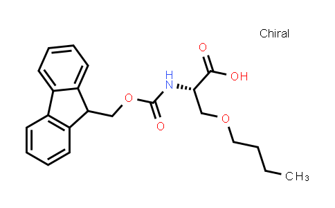 CAS No. 133368-40-8, (S)-2-((((9H-Fluoren-9-yl)methoxy)carbonyl)amino)-3-butoxypropanoic acid