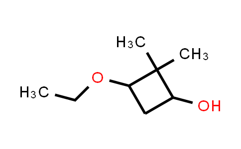 CAS No. 13338-72-2, 3-Ethoxy-2,2-dimethylcyclobutan-1-ol