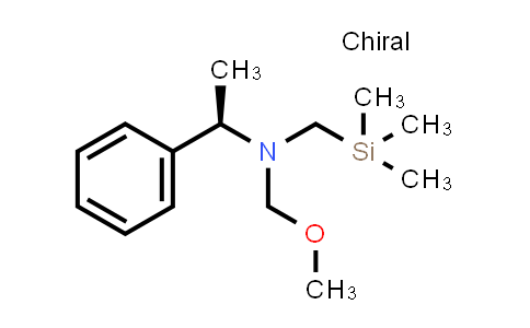 CAS No. 133407-38-2, (R)-N-(Methoxymethyl)-1-phenyl-N-((trimethylsilyl)methyl)ethanamine