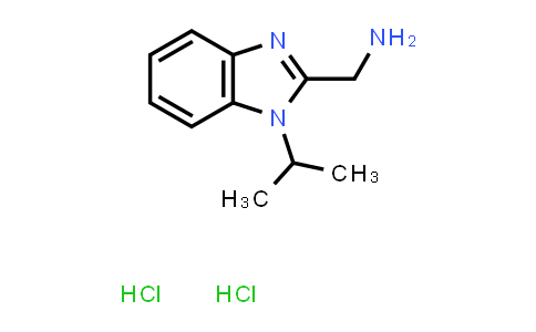 CAS No. 1334146-16-5, (1-Isopropyl-1H-benzo[d]imidazol-2-yl)methanamine dihydrochloride