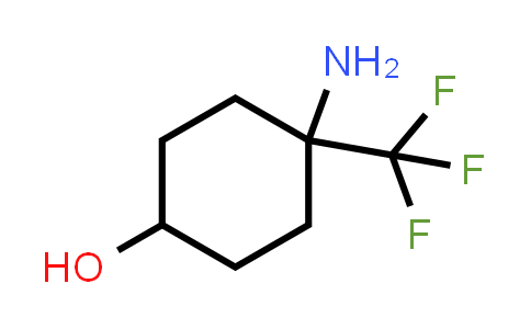 CAS No. 1334146-32-5, 4-Amino-4-(trifluoromethyl)cyclohexan-1-ol