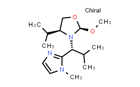 CAS No. 1334170-82-9, (2R,4S)-4-Isopropyl-2-methoxy-3-((R)-2-methyl-1-(1-methyl-1H-imidazol-2-yl)propyl)oxazolidine