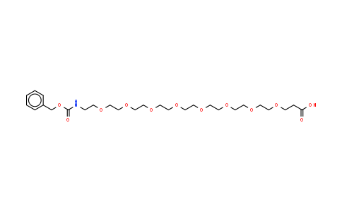 CAS No. 1334177-87-5, Cbz-NH-PEG8-C2-acid