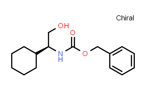 CAS No. 1334324-63-8, benzyl (S)-(1-cyclohexyl-2-hydroxyethyl)carbamate