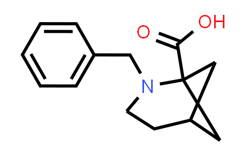CAS No. 1334367-72-4, 2-Benzyl-2-azabicyclo[3.1.1]heptane-1-carboxylic acid