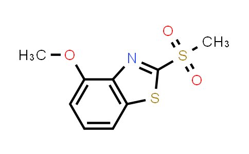 CAS No. 1334368-43-2, 4-Methoxy-2-(methylsulfonyl)benzo[d]thiazole
